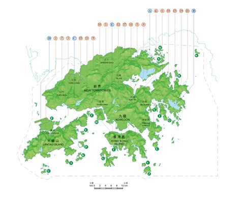 香港地|香港地方列表